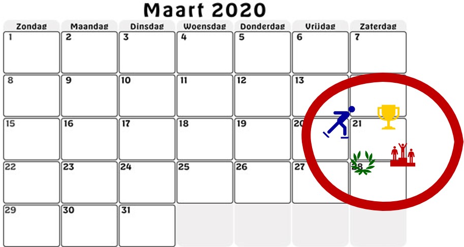 Clubkampioenschappen STG Exerceo - 21 maart 2020